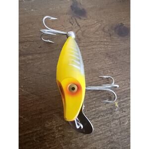 Yellow Heddon Midget River Runt